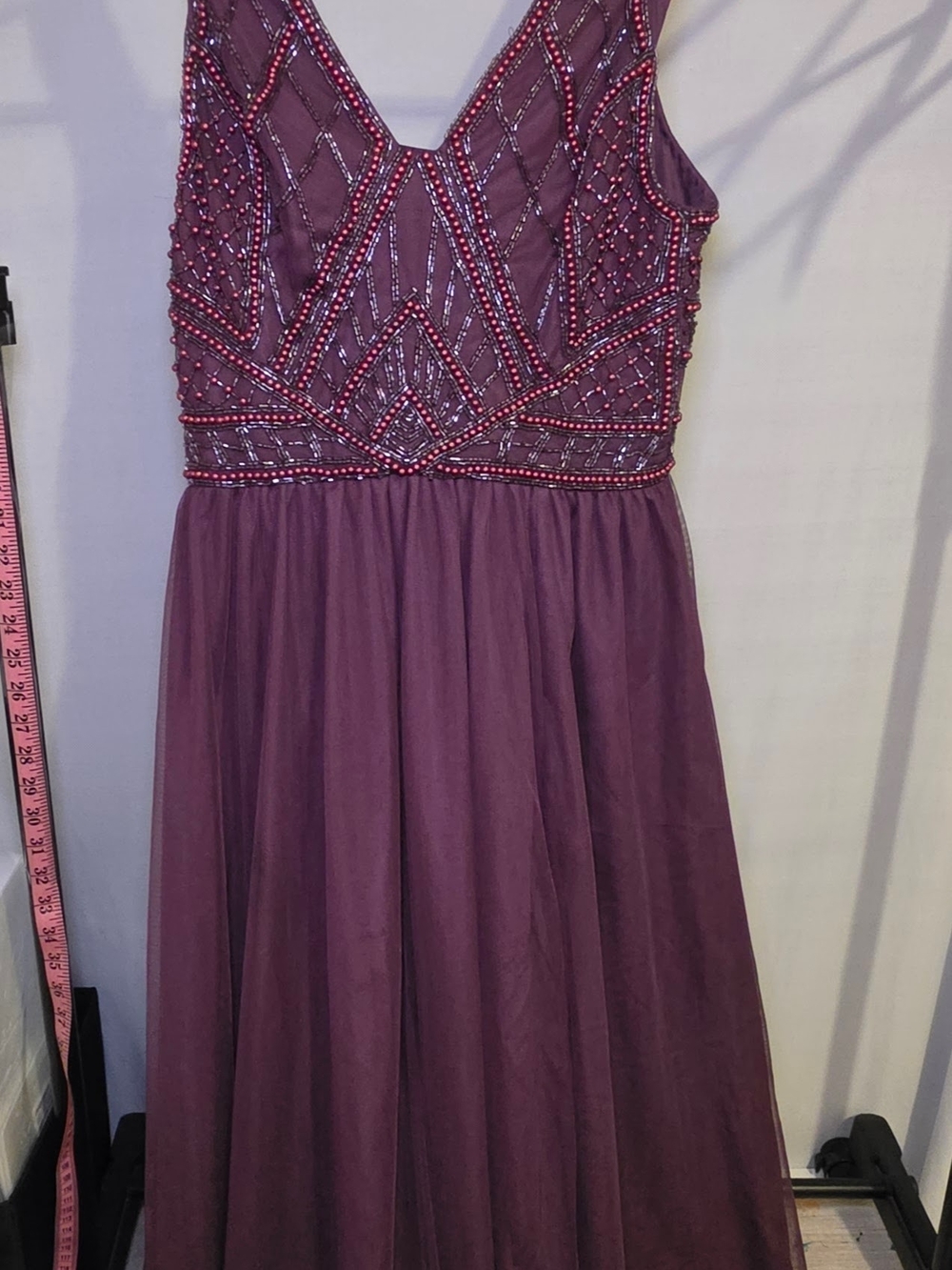 ASOS beaded embellished maxi dress NWT size 4